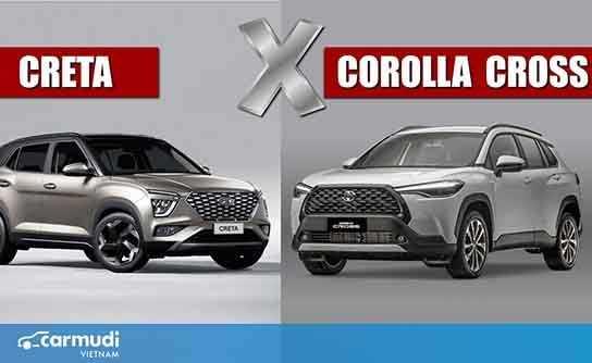 Chọn Hyundai Creta hay Toyota Corolla Cross với 700 triệu
