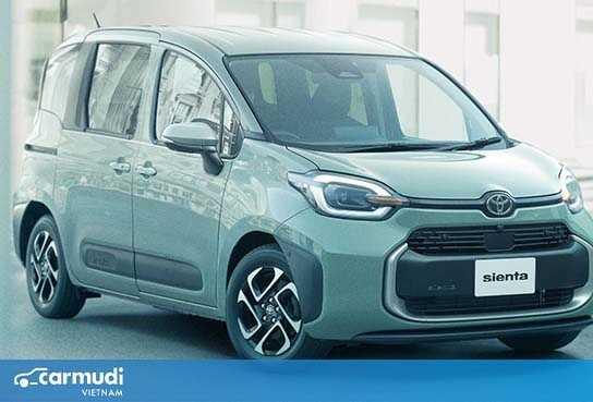 Toyota Sienta 2023 ra mắt, giá bán cực hấp dẫn
