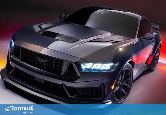Ngắm chi tiết chiếc Ford Mustang Dark Horse bản hiệu suất cao