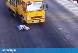 Chiếc nón bảo hiểm 2 lần cứu mạng người đi xe máy