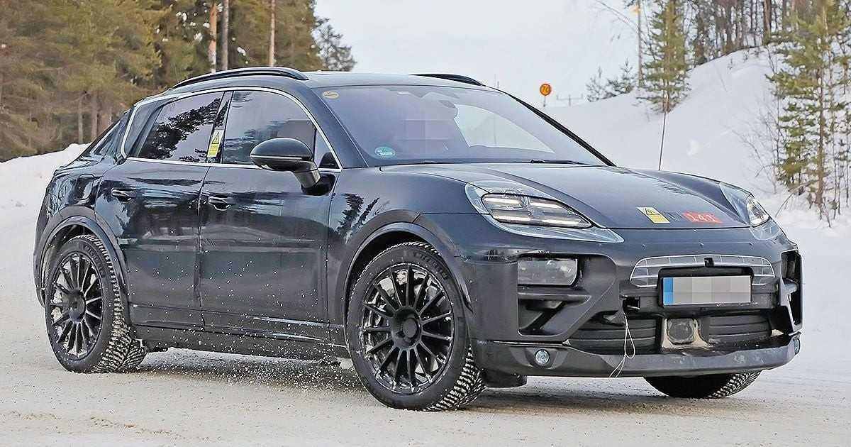 Cận cảnh Porsche Macan EV phiên bản 2024