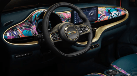 Ngắm nhìn vẻ đẹp của Fiat 500e 2024