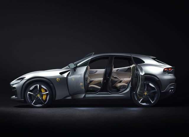 Review siêu phẩm SUV Ferrari Purosangue 2023