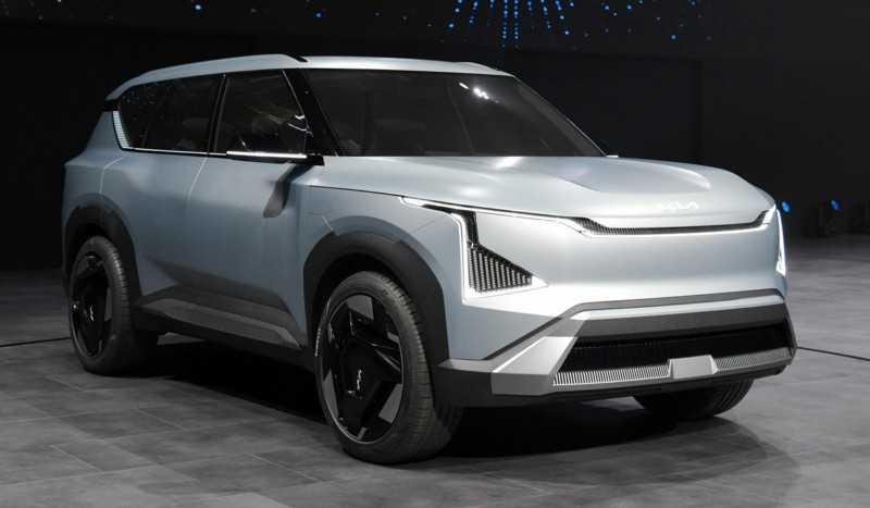 Hé lộ hình ảnh của Kia Concept EV5