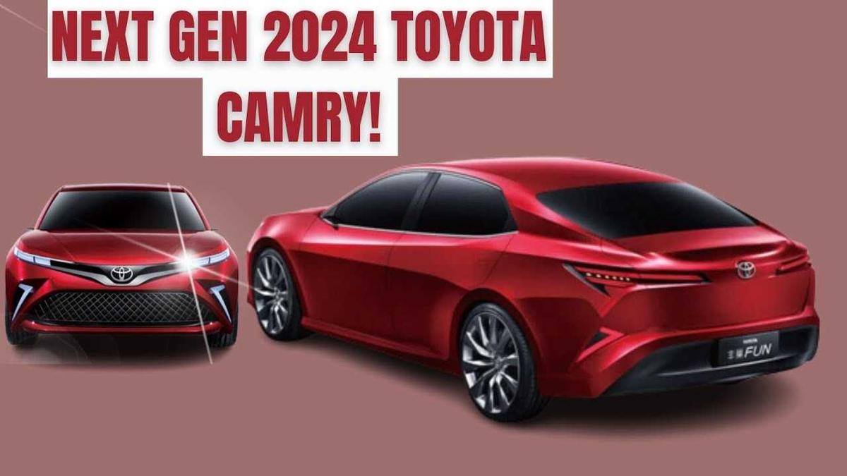 Toyota Camry 2024 hé lộ diện mạo siêu sang