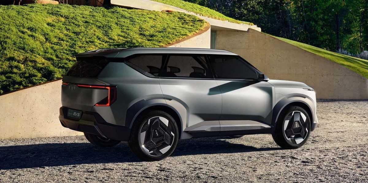 Hé lộ hình ảnh mới nhất của Kia EV5 Concept