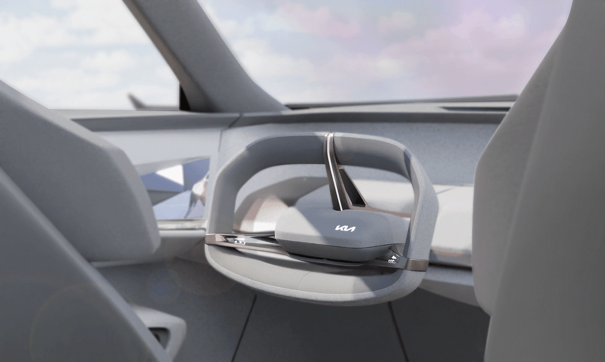 Tay lái sang xịn mịn của Kia Concept EV5