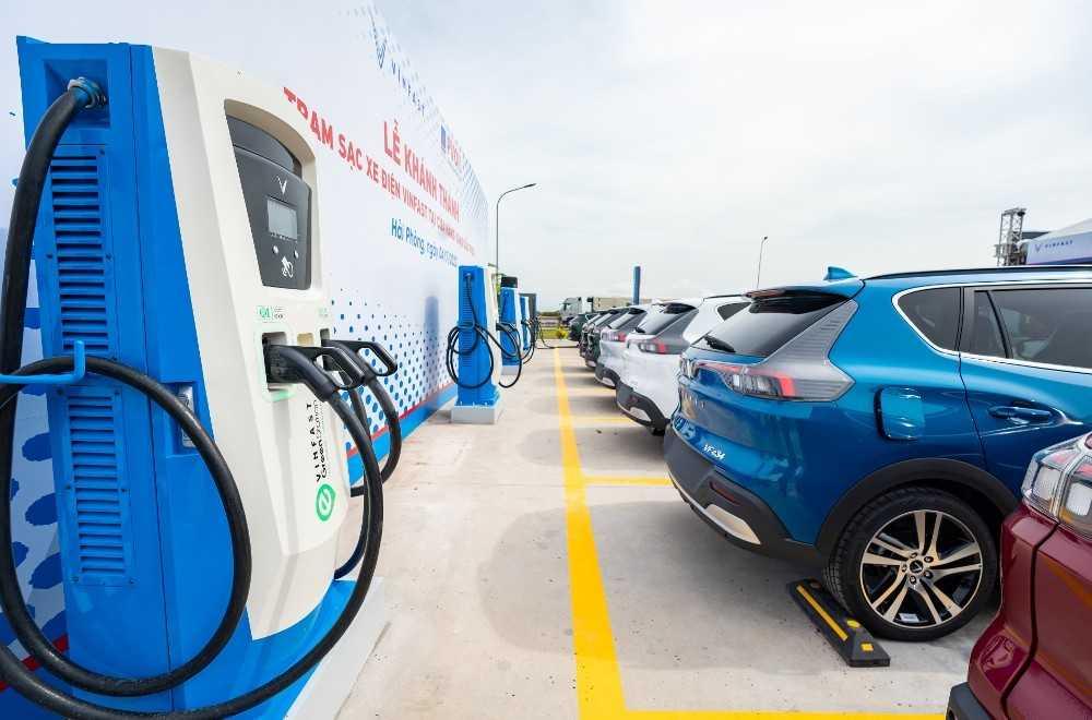 Hệ thống sạc xe điện của VinFast đáp ứng tiêu chuẩn Châu Âu