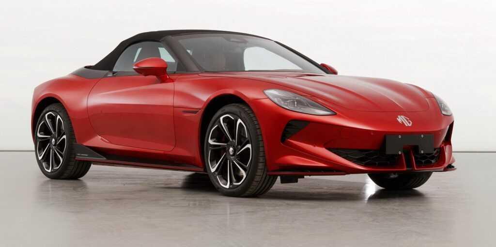 Xuất hiện Roadster MG Cyberster mới với công suất lên đến 335HP