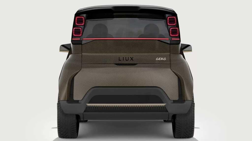 Liux Geko l&agrave; chiếc xe EV si&ecirc;u nhỏ với th&acirc;n xe l&agrave;m từ thực vật?