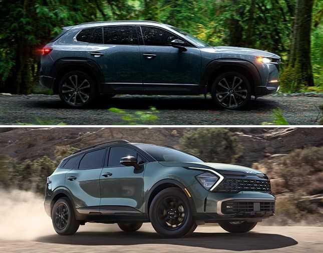Kia Sportage 2023 và Mazda CX-50 2023
