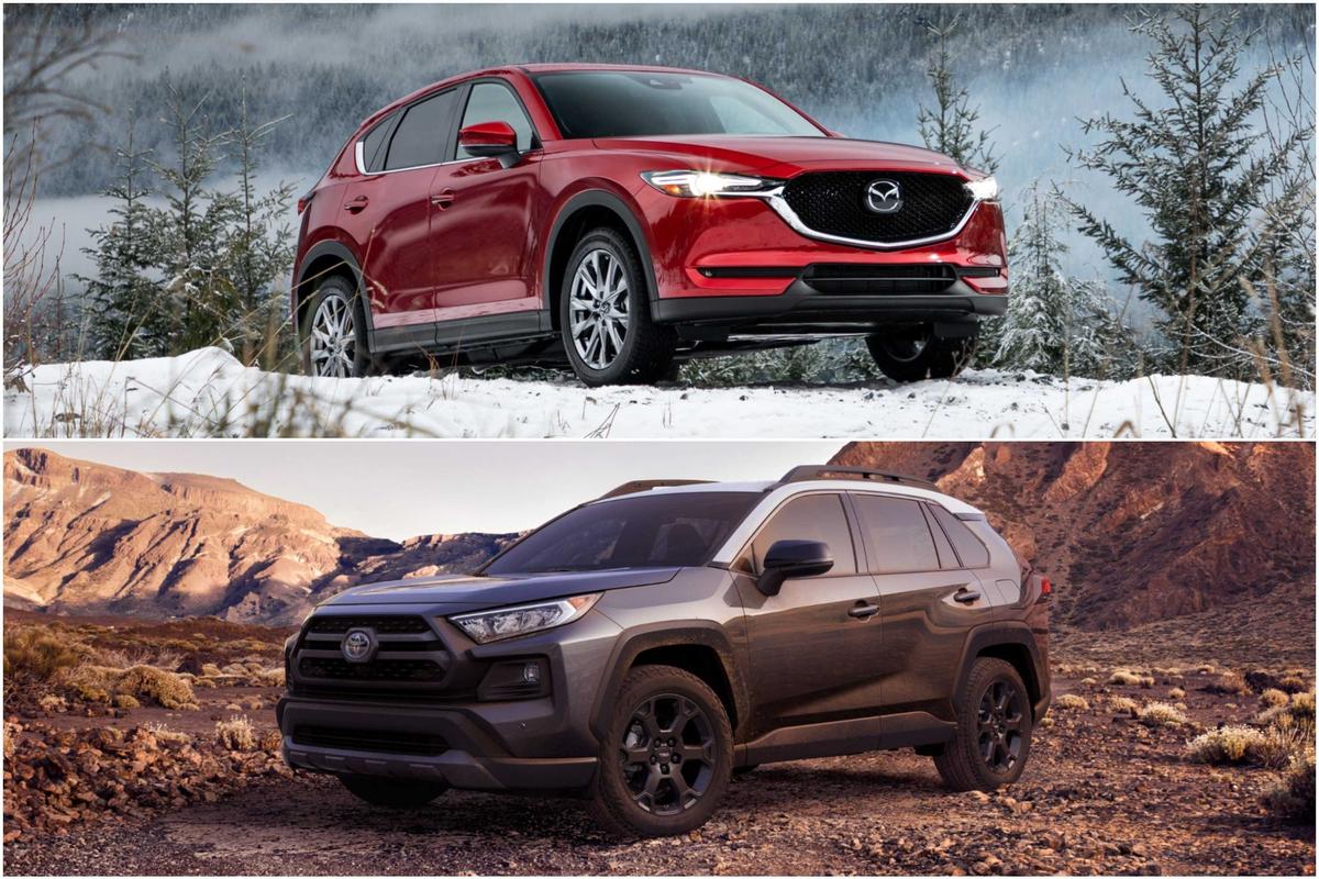 So sánh Mazda CX-5 2023 với Toyota RAV4 2023