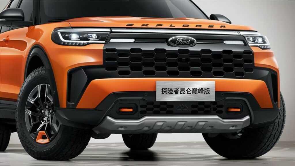 Ford Explorer Kunlun Peak Edition: Chiếc xe sang trọng và khả năng vượt địa hình siêu đỉnh