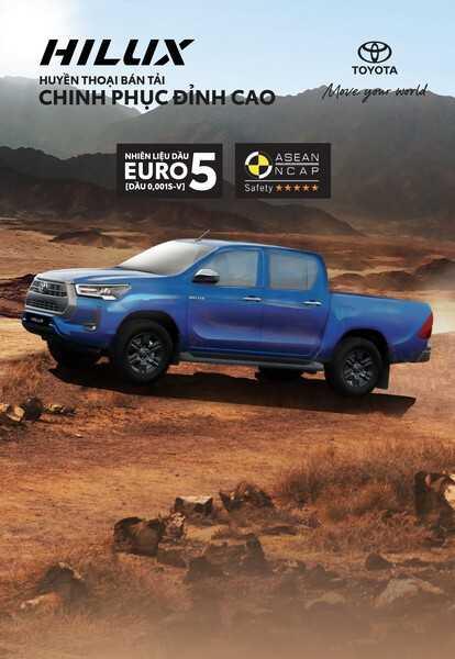 Giá xe Toyota Hilux 2025: Ưu đãi đặc biệt tháng 12/2025