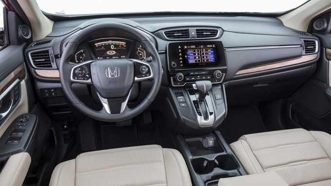 Nội thất Honda CR-V 2018 với phong cách trẻ trung, hiện đại