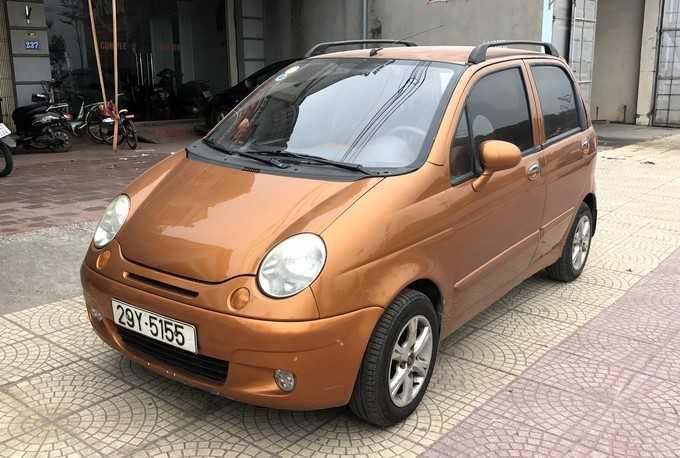 Một mẫu Matiz đời 2005
