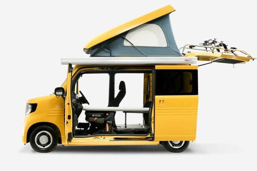 Honda N-Van Compo dành cho các chuyến dã ngoại