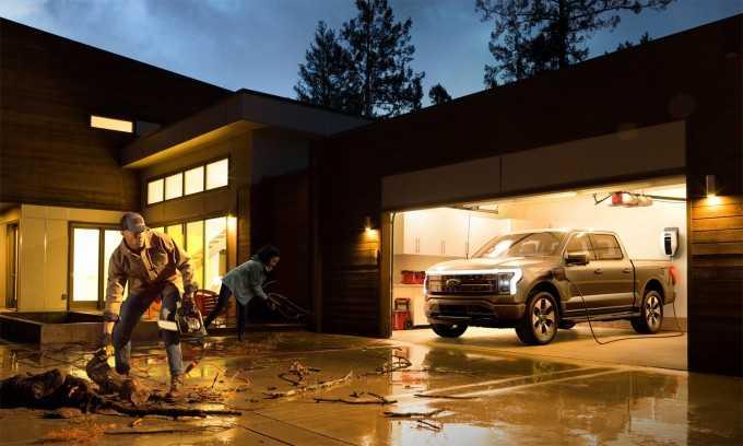 biến Chiếc F-150 Lightning thành một nguồn cấp điện