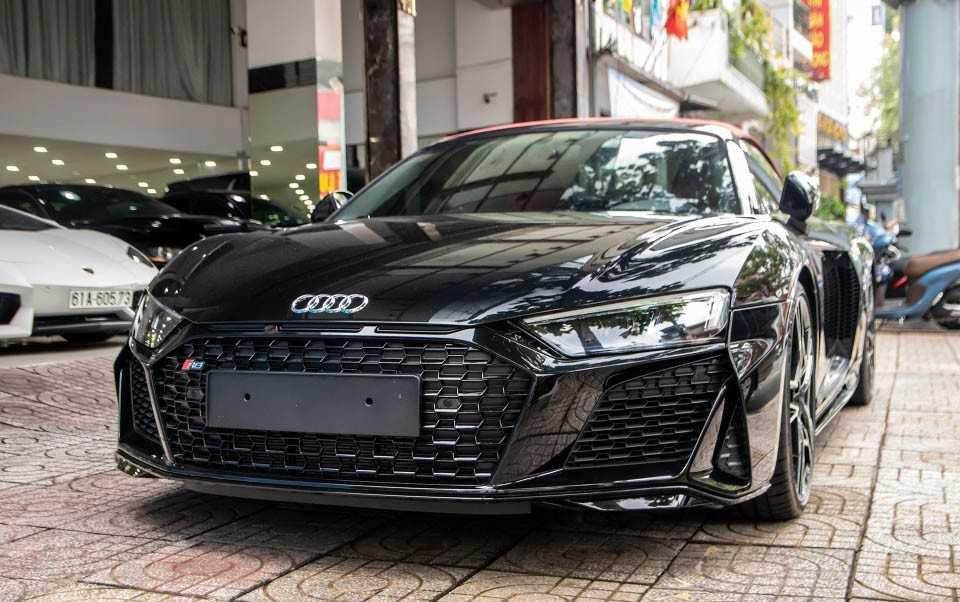 Audi R8 V10 Spyder 2022 vừa cập bến Việt Nam-3