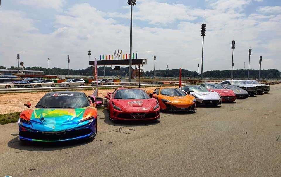 Dàn siêu xe triệu USD xuất hiện tại đường đua Bình Dương-1