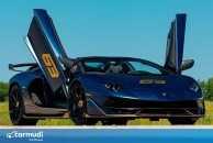 Siêu xe cộ Lamborghini Aventador SVJ 63 Roadster được chào bán đấu giá