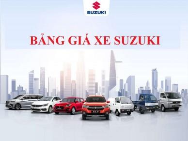 Giá xe Suzuki 2024: Ưu đãi đặc biệt tháng 01/2024