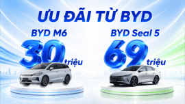 BYD FEST 102 MÙA 2: "LIÊN MINH DEAL 102" — ƯU ĐÃI LÊN ĐẾN 125 TRIỆU ĐỒNG CHO DOANH NGHIỆP VÀ ĐỐI TÁC TÀI XẾ CÔNG NGHỆ